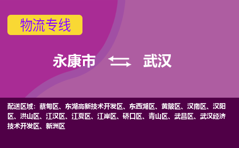 永康到武汉物流公司|永康市到武汉货运专线-效率先行