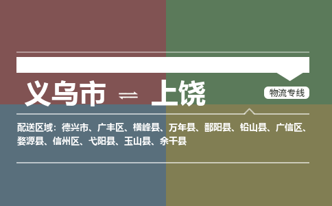 义乌到上饶物流公司-义乌市至上饶货运专线高安全性代理