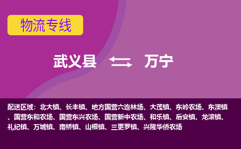 武义到万宁物流公司|武义县到万宁货运专线-效率先行