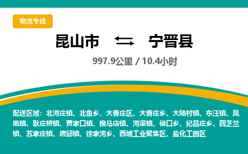 昆山到宁晋县物流公司|昆山市到宁晋县货运专线-效率先行