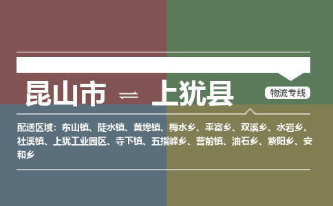昆山到上犹县物流公司|昆山市到上犹县货运专线-效率先行
