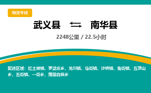 武义到南华县物流公司|武义县到南华县货运专线-效率先行