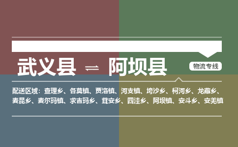武义到阿坝县物流公司|武义县到阿坝县货运专线-效率先行