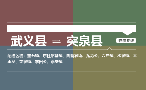 武义到突泉县物流公司|武义县到突泉县货运专线-效率先行