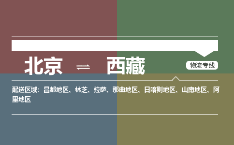 北京到西藏物流公司大件运输专线 整车直达北京到西藏货运专线-效率先行