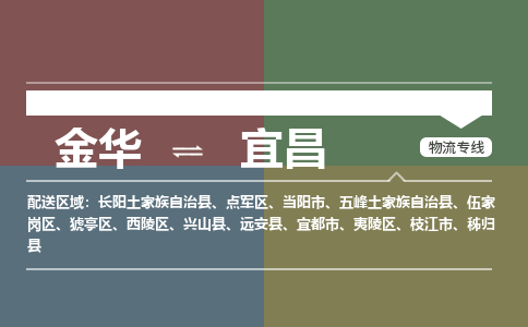 金华到宜昌物流公司|金华到宜昌货运专线-效率先行
