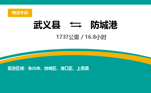 武义到防城港物流公司|武义县到防城港货运专线-效率先行