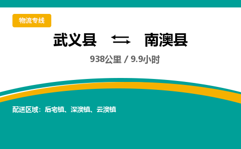 武义到南澳县物流公司|武义县到南澳县货运专线-效率先行