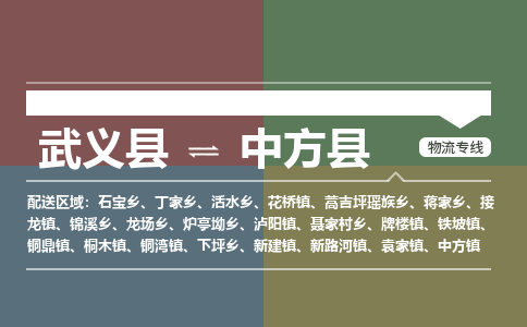武义到中方县物流公司|武义县到中方县货运专线-效率先行