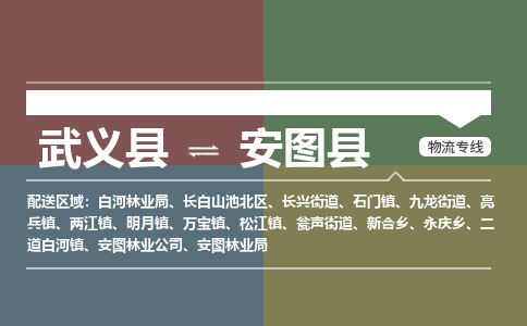 武义到安图县物流公司|武义县到安图县货运专线-效率先行