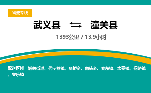 武义到潼关县物流公司|武义县到潼关县货运专线-效率先行