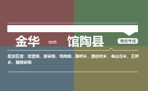 金华到馆陶县物流公司|金华到馆陶县货运专线-效率先行