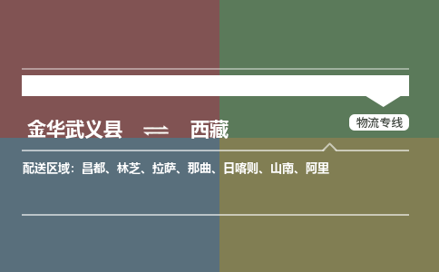 推送武义至西藏物流专线_金华武义县到西藏物流公司零担整车定制化服务