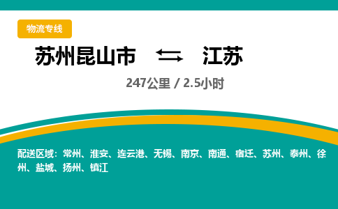 承接昆山到江苏物流公司-高速时效2025-省市县乡镇闪送
