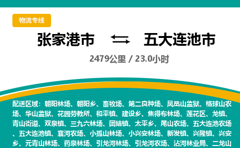 张家港到五大连池市物流公司-张家港市物流托运五大连池市货运专线价格优惠「每天发车」