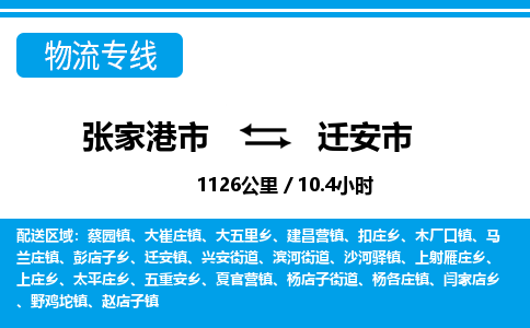 张家港到迁安市物流公司-张家港市物流托运迁安市货运专线价格优惠「每天发车」