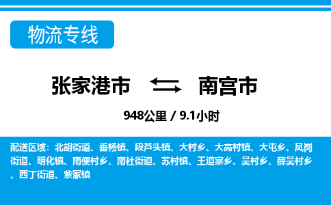 张家港到南宫市物流公司-张家港市物流托运南宫市货运专线价格优惠「每天发车」