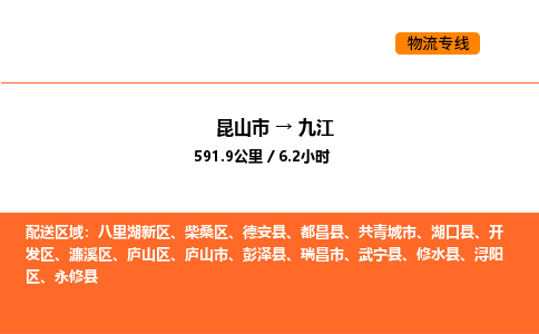 运输苏州到九江货运公司-专线直达-急货24小时送达
