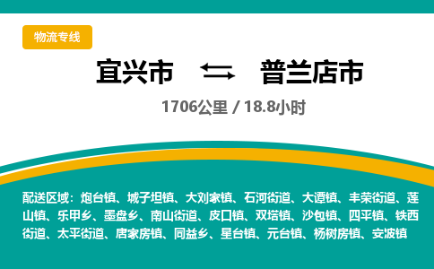 找整车运输：宜兴到普兰店市物流公司，托运物流专线2025讲信誉+排名一览