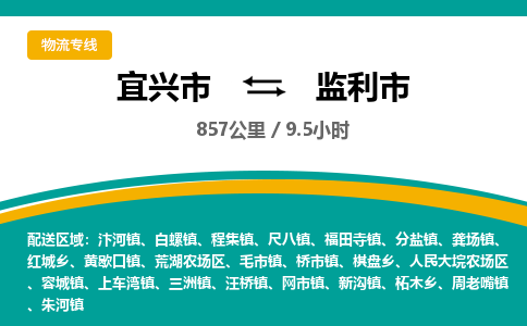 找整车运输：宜兴到监利市物流公司，托运物流专线2025讲信誉+排名一览