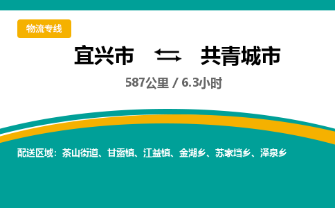找整车运输：宜兴到共青城市物流公司，托运物流专线2025讲信誉+排名一览