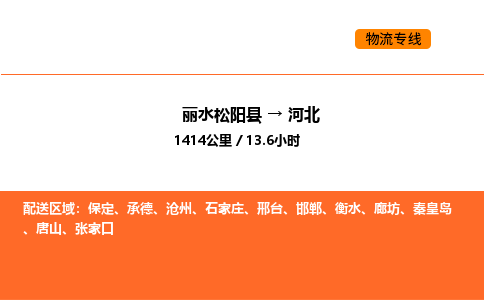 运输零担丽水到河北货运公司-专线直达-急货24小时送达