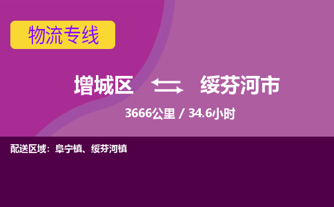 广州到绥芬河市物流公司-增城区至绥芬河市货运专线总有一款适合您的配送方案