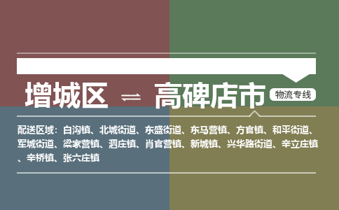 广州到高碑店市物流公司-增城区至高碑店市货运专线总有一款适合您的配送方案