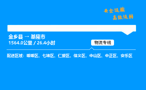 推荐济宁到基隆市物流专线,专线直达,24小时物流热线,上门取货