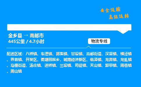 推荐济宁到高邮市物流专线,专线直达,24小时物流热线,上门取货